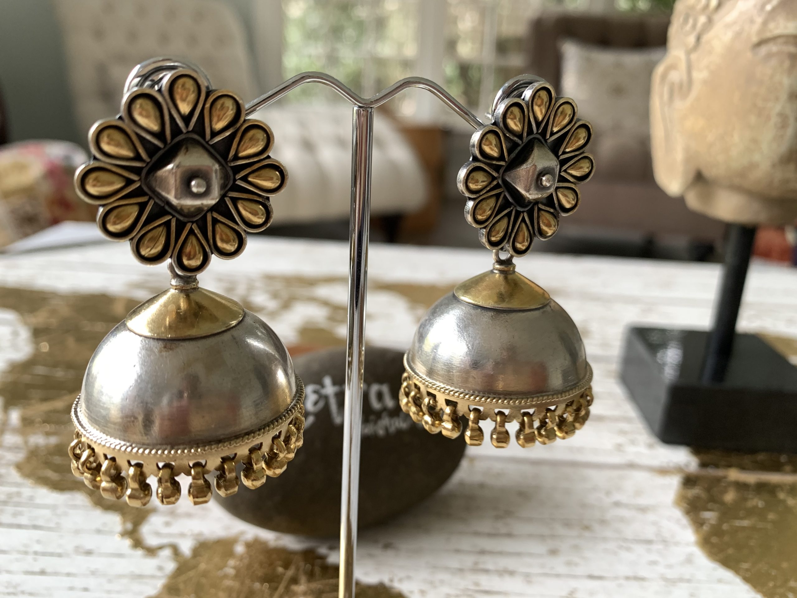 Beautiful AD Stone Matte Jhumka - Arshis - Buy Traditional and Fashion  south India Jewels