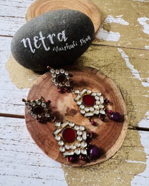 Traditional Kundan Earrings