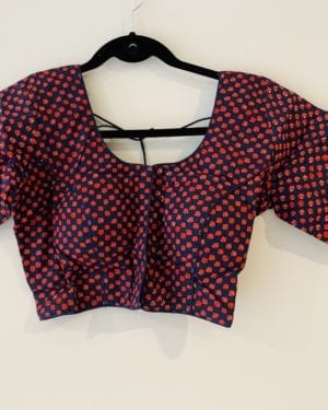 Printed ethnic saree blouse Size 38