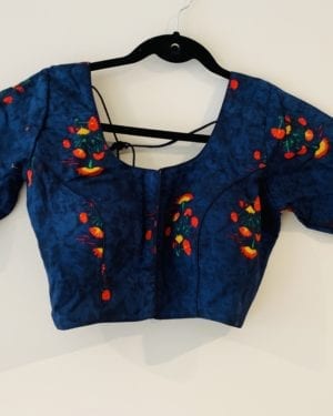 Printed ethnic saree blouse Size 38