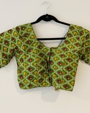 Printed ethnic saree blouse Size 38
