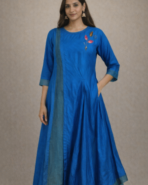 Embellished Asymmetric Long Outfit Size Large 40