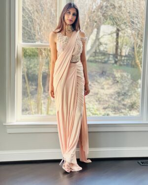Two piece saree drape size 40 Large