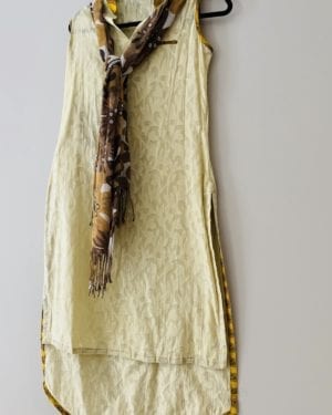 Asymmetric hi low style Long Outfit Size M 38