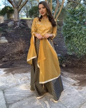Beautiful Embroidered Lehenga, Choli, and Dupatta Set