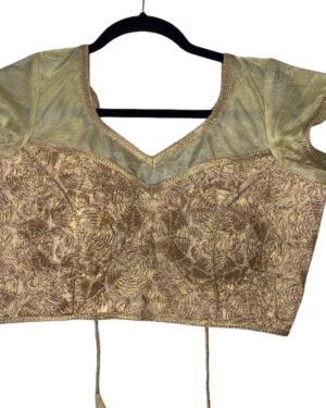Gold Saree blouse Size 38-42