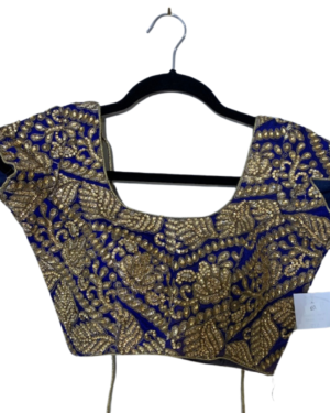 Gold embroidered saree blouse Size 38-42