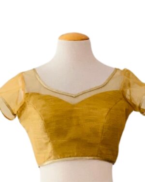 Gold Saree blouse Size 38-42
