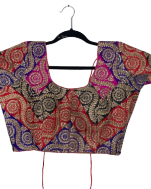 Gold embroidered saree blouse Size 38-42