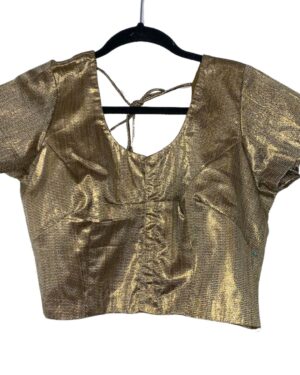 Gold Saree blouse Size 38-42