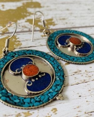 Tibetian earrings