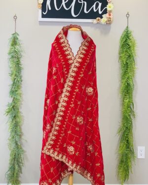 Soft light weight velvet Full Size Drape with cutwork border