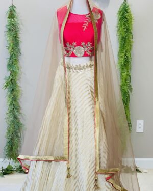 Beautiful Lehenga, Choli, and Dupatta Set