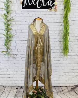 Georgette sequins hand work Dupatta