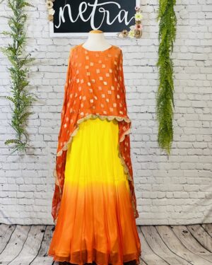 Beautiful cape style lehenga outfit Size 38-40