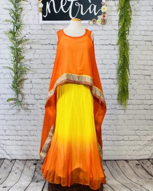 Beautiful cape style lehenga outfit Size 38-40