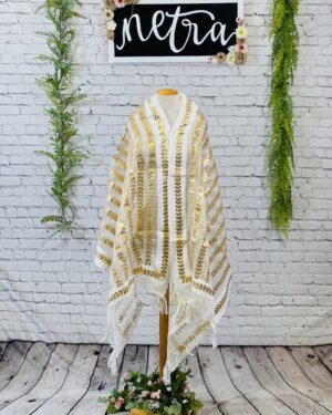 Net gota work dupatta