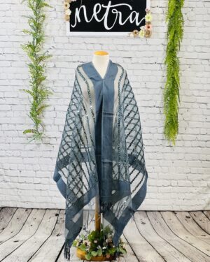 Net embroidered dupatta