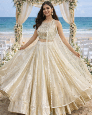 Gota embroidered Lehenga Size 38 Medium