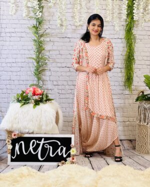 Indowestern Outfit Available Size 36