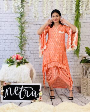 Indowestern Outfit Available Size 38