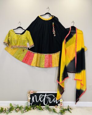 Beautiful Ethnic Print Chania Choli Size 38-42