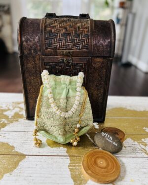 Hand Embroidered potli bag