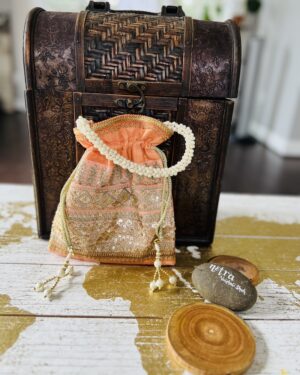 Hand Embroidered potli bag