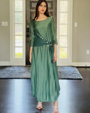 Designer Indowestern Tunic Top Size 36 Small