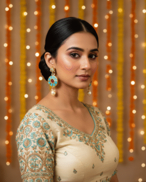 Beautiful jadau kundan Earrings