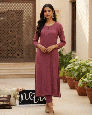 Beautiful Lucknowi Kurta Size 40 Large