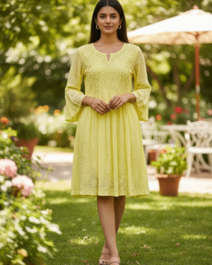 Beautiful Lucknowi Kurta size 38 Medium