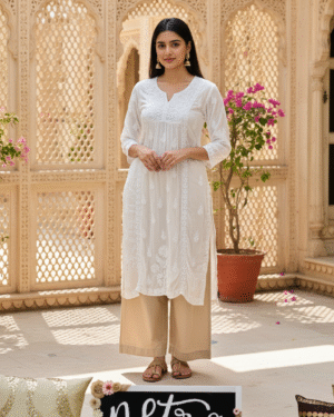 Beautiful Lucknowi Kurta size 46 3XL
