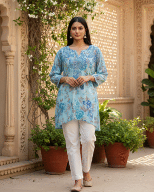 Beautiful Lucknowi Kurta size 50