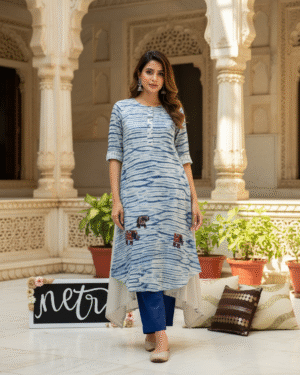 Designer Indowestern Top and trouser Size 40 Large